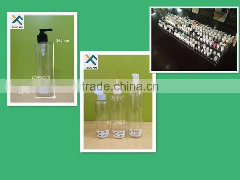 Skin care use 150ml mineral water package pump spray type PET plastic bottle