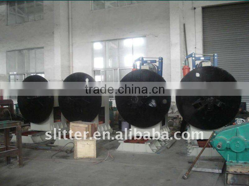 China automatic uncoiler machine for thickness 4-8 mm metal plate