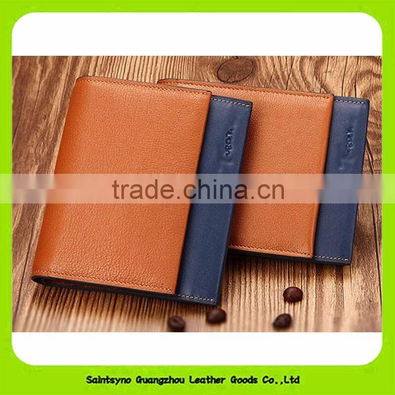 16417 Manufacturer 2016 eco friendly men leather wallet