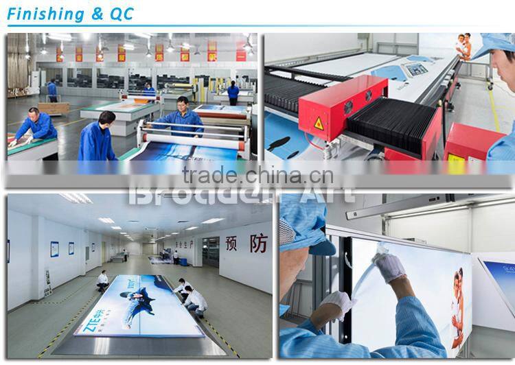 wrought iron window fence frontlit coated banner printing