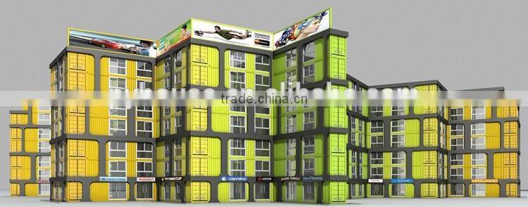 2016 HOT New Sale Prefab Homes Luxury Housing Movable Modular Container Villa