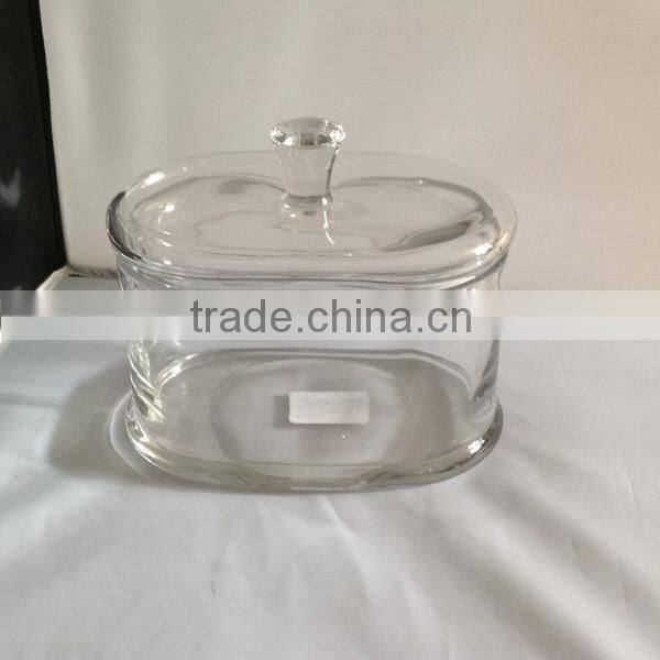 single layer glass storage jar home use or storage