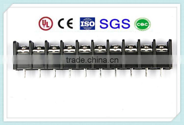 7.62mm Pitch 13P PCB Barrier Terminal Block KDT25 300V 15A with UL CE ROHS