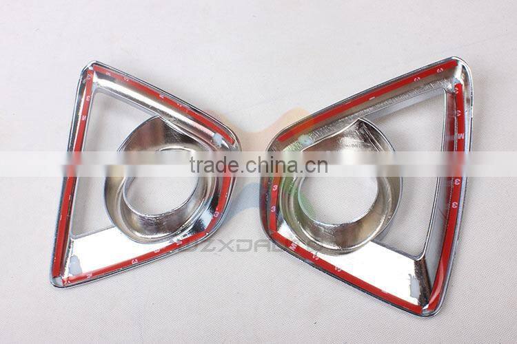 SET FRONT CHROME FOG LAMP LIGHT COVER RH LH front fog lamp cover FOR MAZDA CX-5