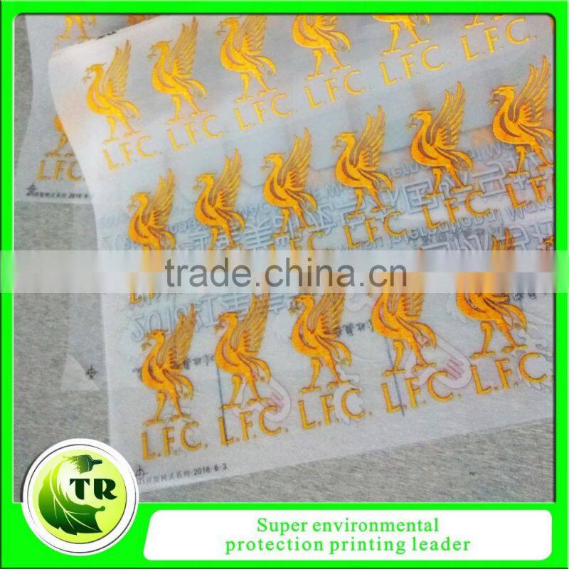 t-shirt heat transfer silicone printing label