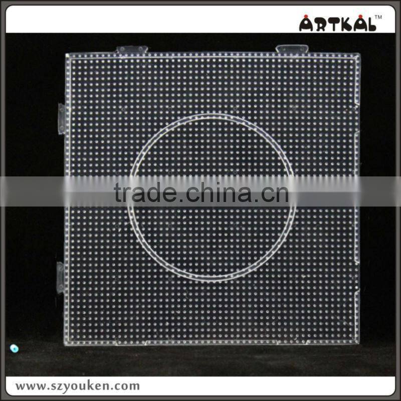 heart-shaped pegboards artkal fuse beads 2.6mm mini popular pattern fun toys for kid