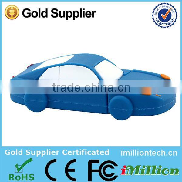 Little car usb flash drive 2.0 usb rubber car memory flash usb car