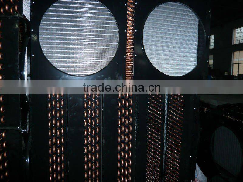 Air-cooled refrigeration condenser