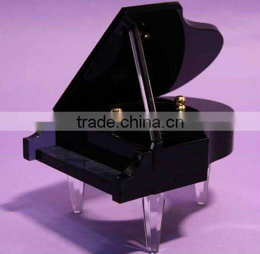 Fast color crystal piano for Valentine's Day