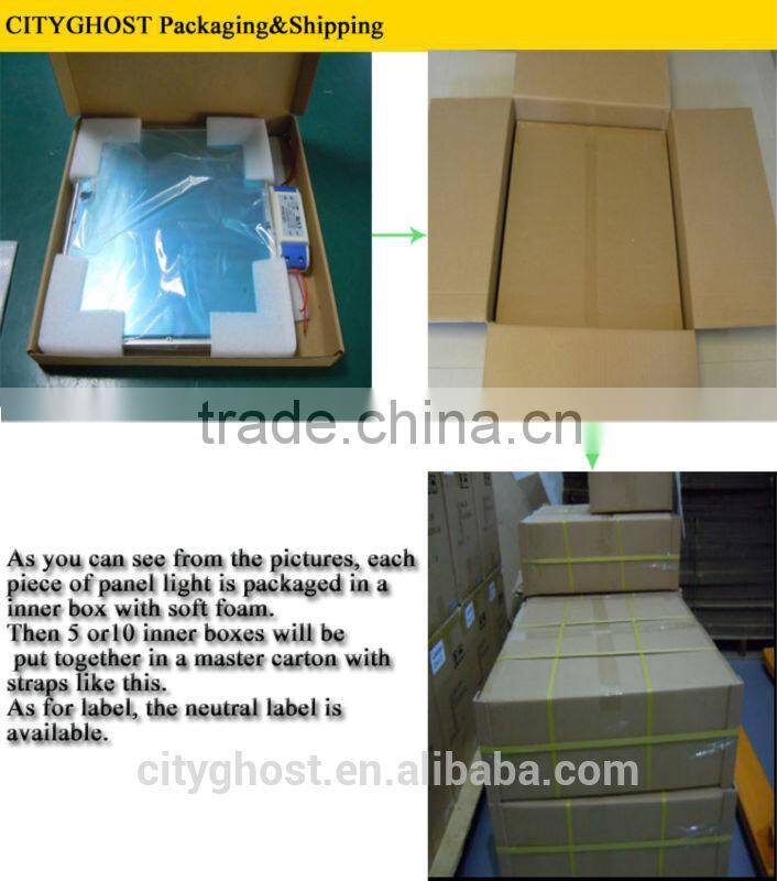 creative invisible 48w led ceiling panel lihght with CE&RoHS 600*600mm