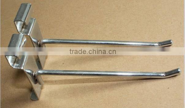 Chrome/White/Black gridwall hanging hook