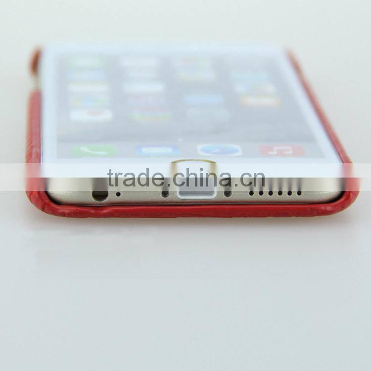 Fashion Mobile Phone Leather Case Back Cover Housing for iPhone 6 6S