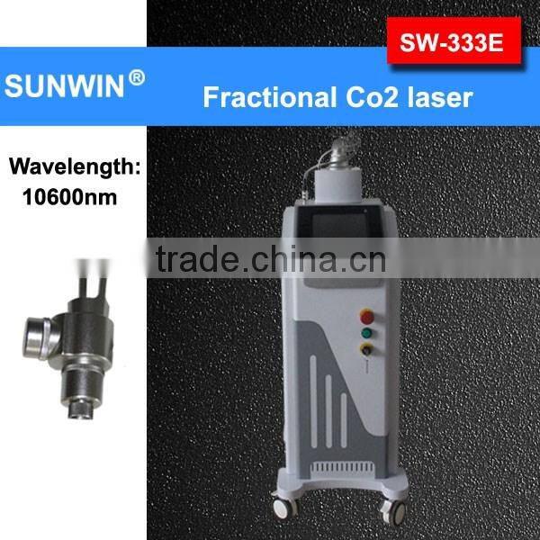2016 hot sale laser skin renewing , skin rejuvenation, RF fractional CO2 laser dermabrasion