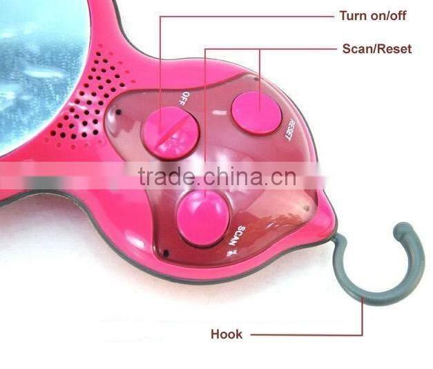 Hot sales mirror bath radio