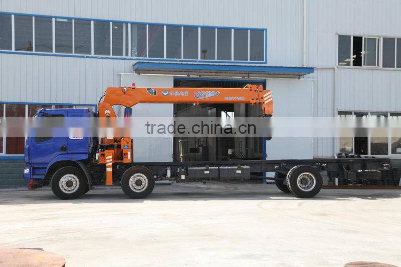 12ton telescopic boom Crane and Accessories,SQ12S4, hydraulic truck mounted crane.