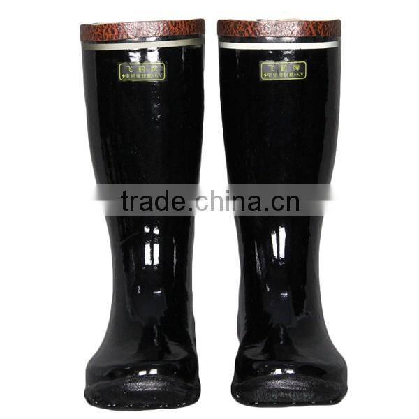 Steel toe insulating safety rubber boots