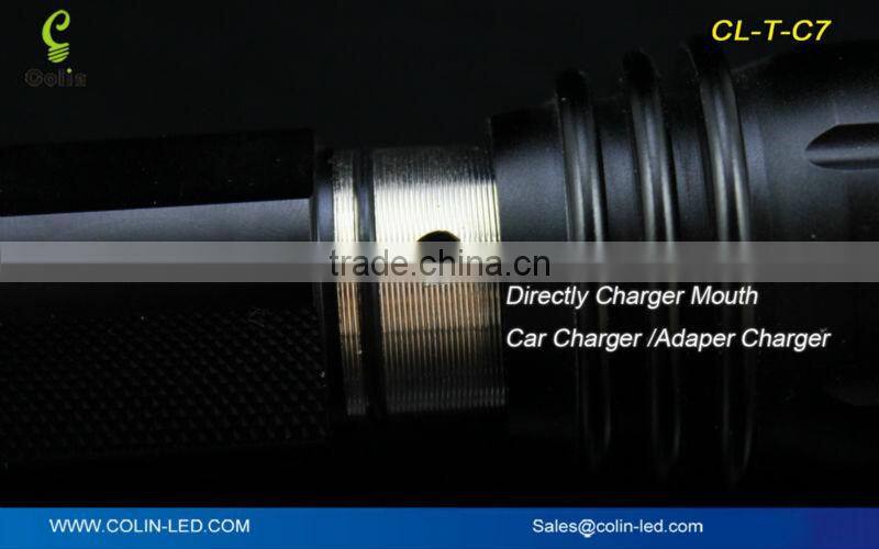 Cree Q5 high power green led flashlight