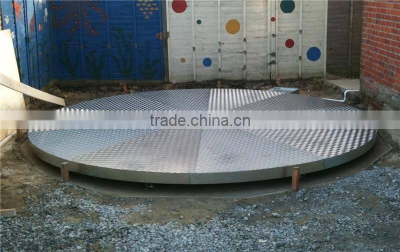 High quality electric rotating car platform