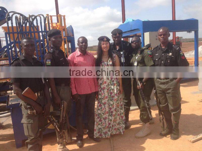 QT4-15 full automatic cement concrete block making machine in india price