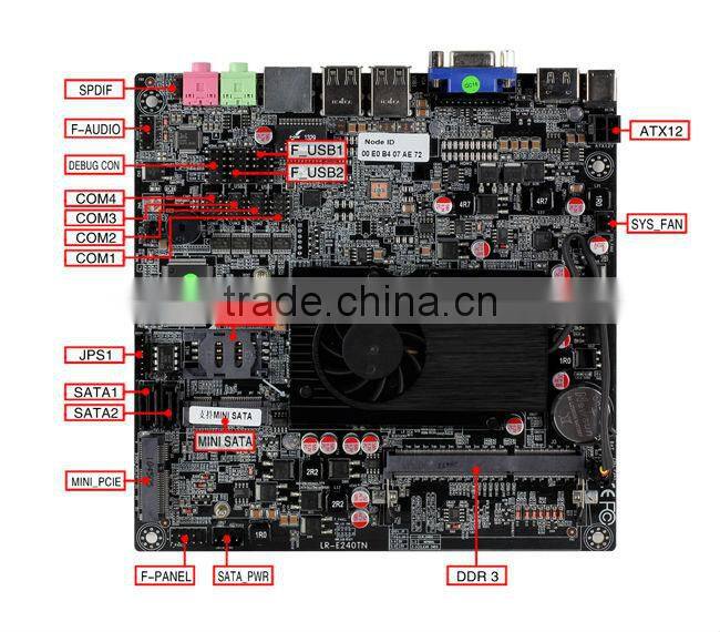 Realan AMD 1.5G, Radeon HD6310M Display Card High-speed AMD Chipset Motherboard