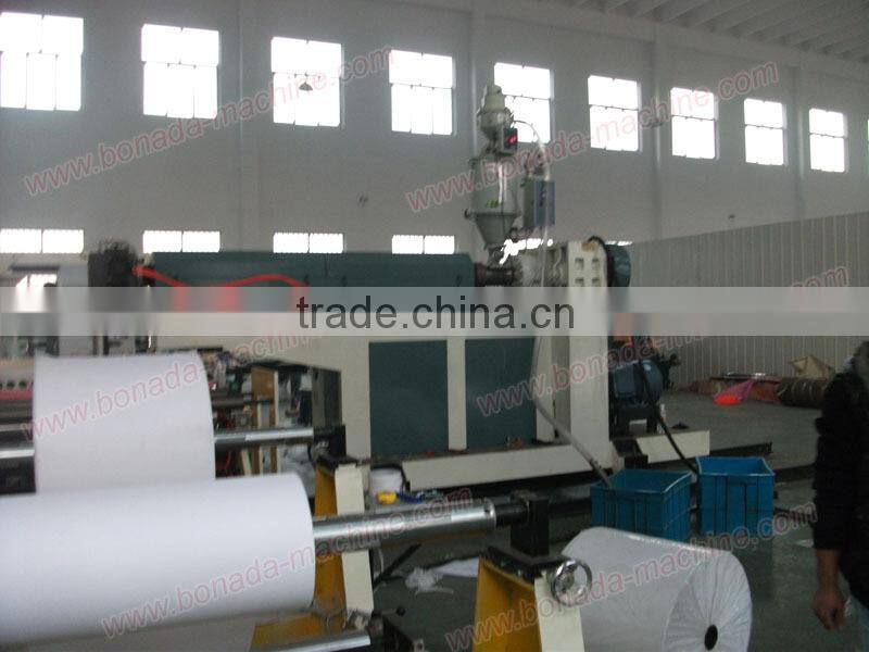 Multilayer extrusion plastic film laminating machine
