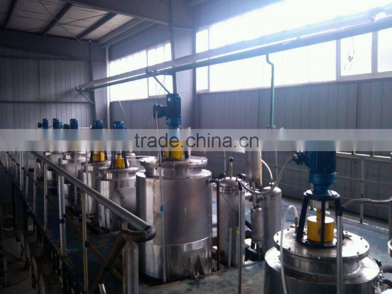 Eight-stages short-path distiller for refining fish oil