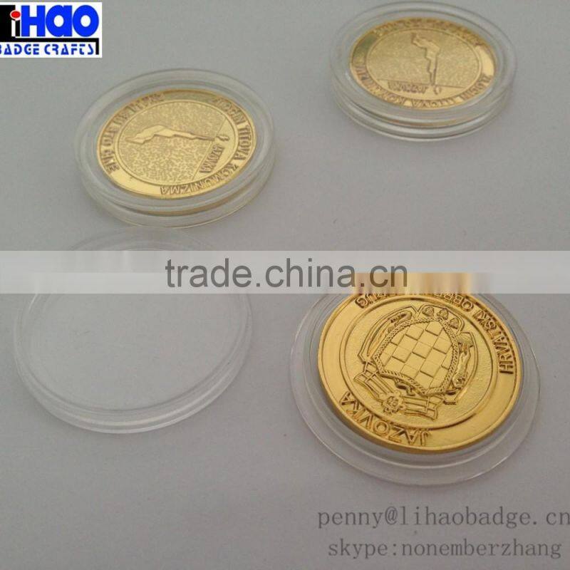 Custom Challenge Coins, Metal Coin, 24K gold Coin 2016