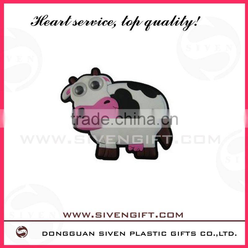 promotion 3d panda pvc fridge magnet