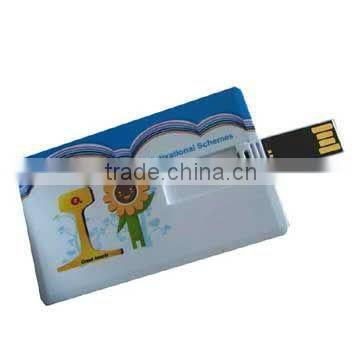 business trip usb flash 2015 full capacity flash drive credit card usb flash driv