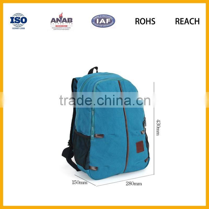 2016 new high quality China supplier european bicycle bags/custom canvas backpack