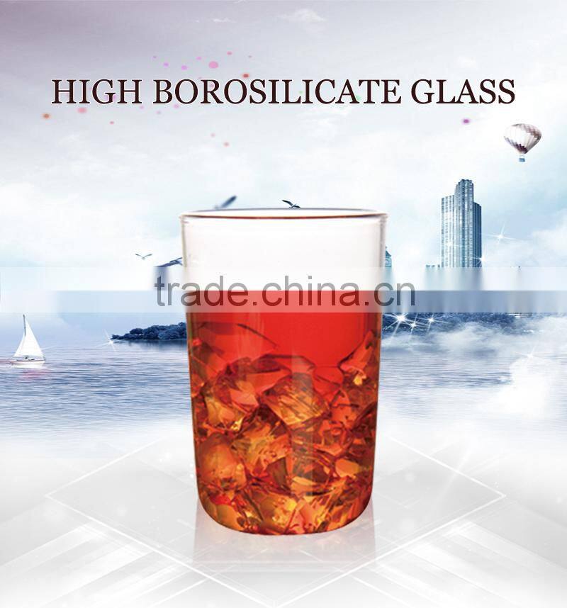 China 300ml cheap thin handmade glass cup N6038