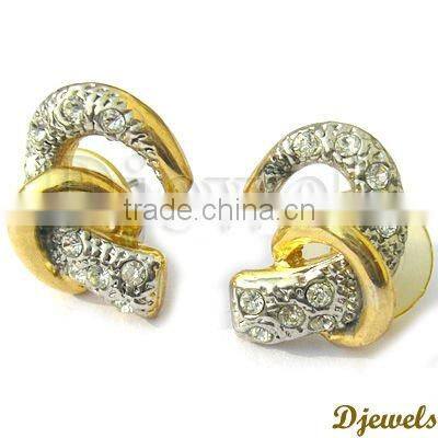 Fish Shape Diamond Earrings, Latest Diamond Earrings, Wedding Earring Jewelry