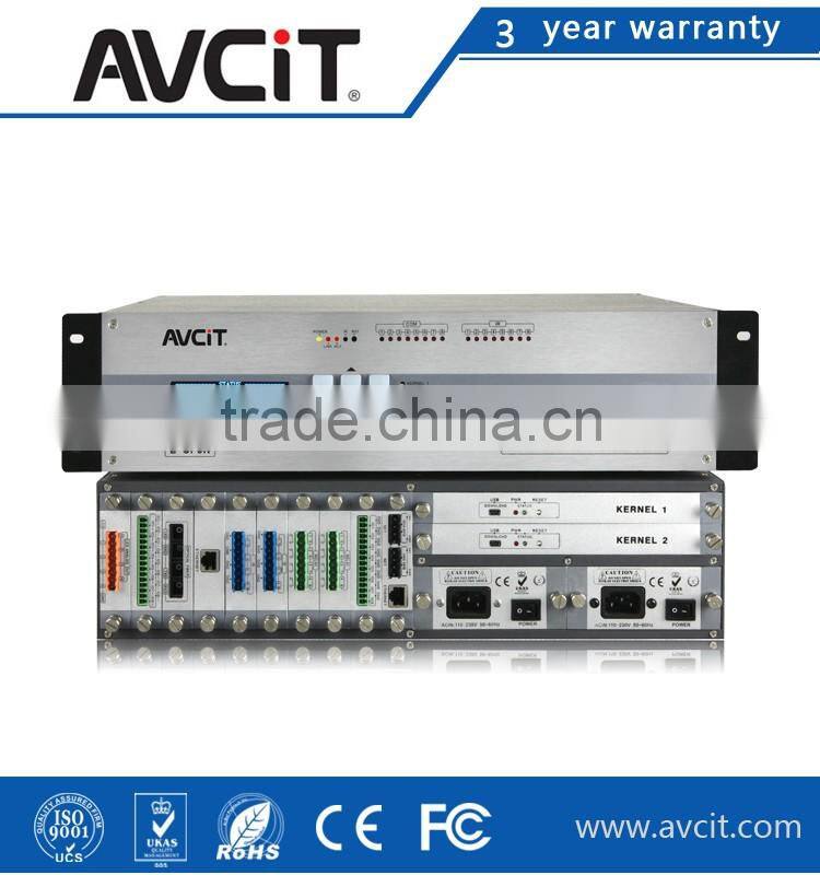 Dual system and dual power web based controller for audio and video