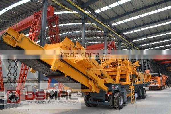 Mobile Impact Crusher, mobile crushing plant With Perfect Performance From Top 10 China Brand manufacture