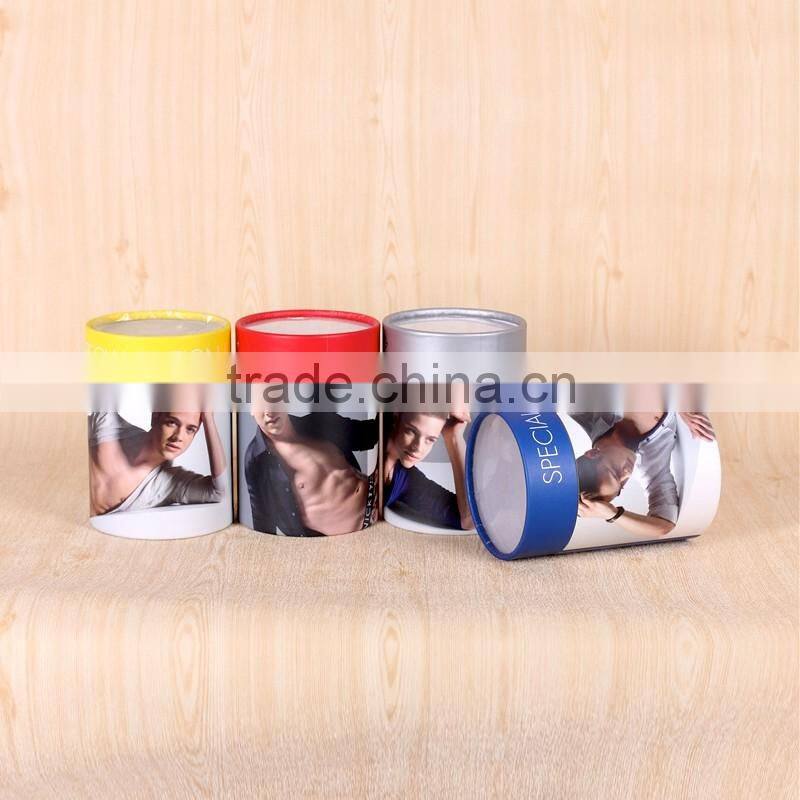 2016 Custom Round Cardboard White Gift Box