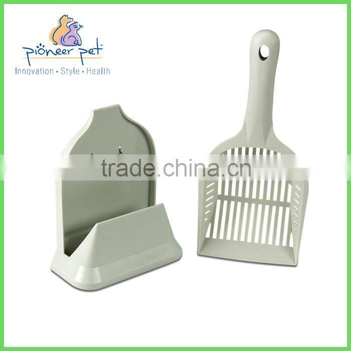 Cat kitty littter box scoop with holder Scoop and holder/Cleaning tool for cat litter