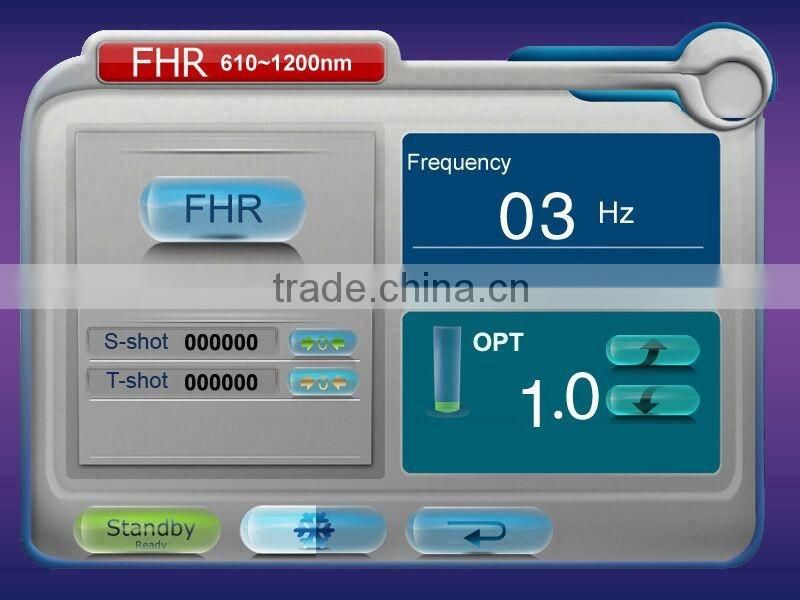 2016 Hot selling ! portable e-light ipl + SHR hair removal machine for clinic and salon with