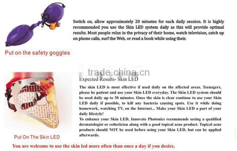 New whitening & Moisturizing professional led facial mask