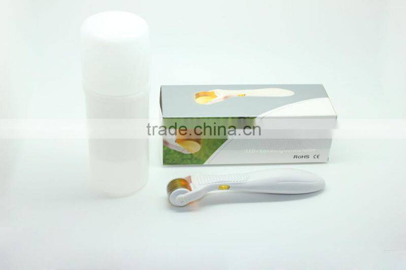vibrating derma roller microneedle skin roller for skin rejuvenation