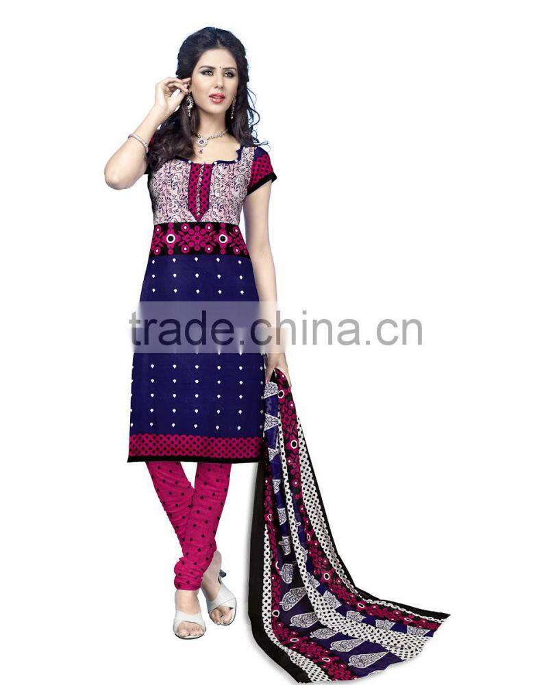 Neck Printed indian printed dress