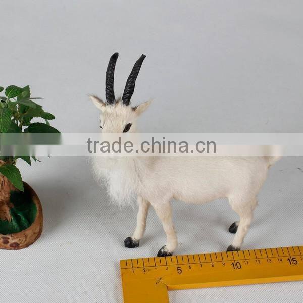 Cheap looks like live sheep fur animal figurines for sale