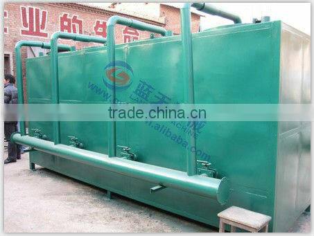 gas flow typ furnace to carbonize coconut shell charcoal