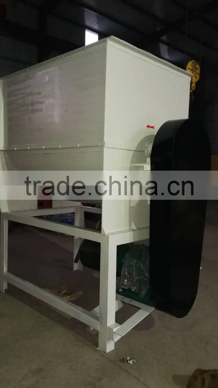 Light raw material single shaft mixer