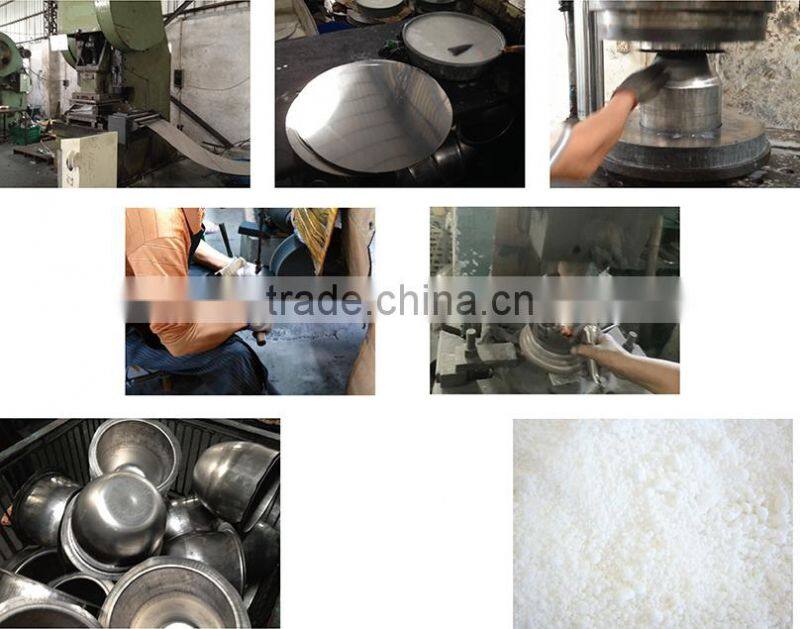 Superior quality stainless steel 18/8 pet bowl with melamine base, single dog feeder