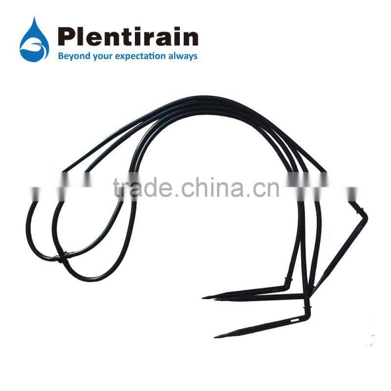 Plentirain brand straight arrow dripper for irrigation of potted flower, pot plant