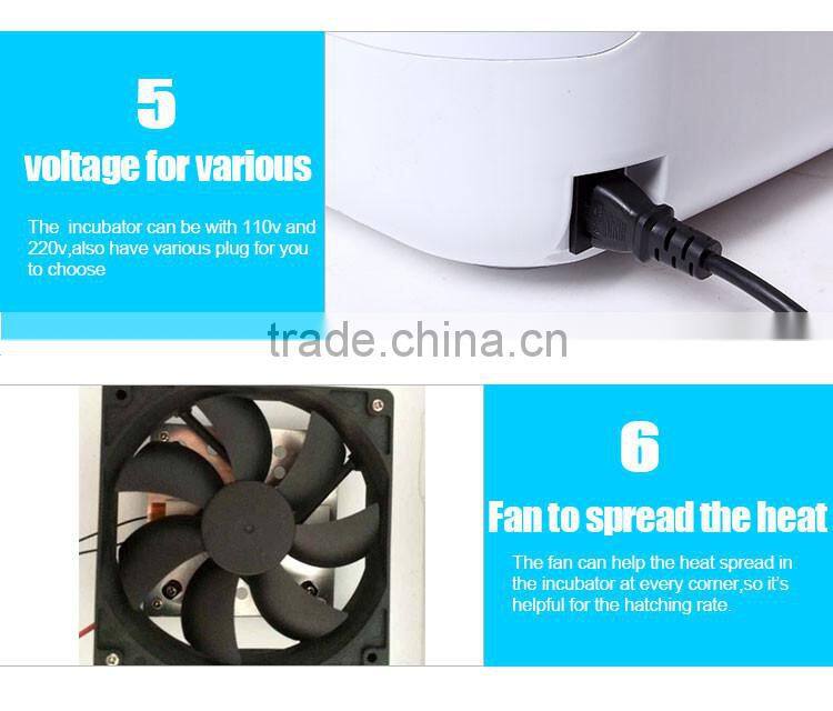 HHD hot selling newest used egg incubators digital egg incubation hatching YZ-32A