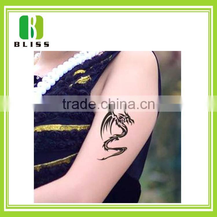 Body Art Waterproof civilization Custom Metallic colorful skin safe water transfer sticker india temporary tattoo