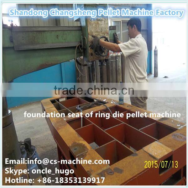 CSRPM 2015 New Ring die roller wood sawdust pellet mill machine