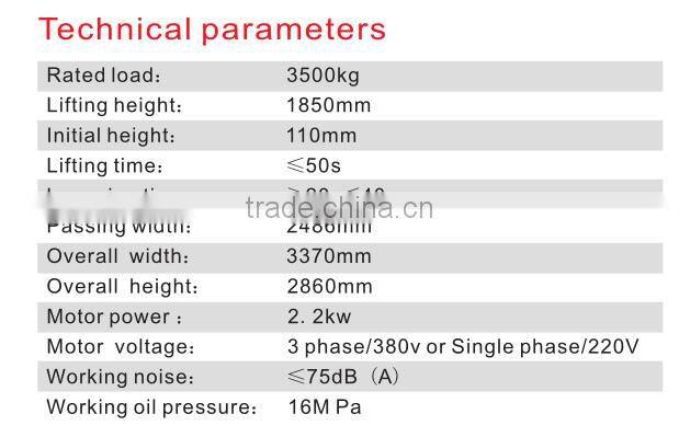 tractor hydraulic lift