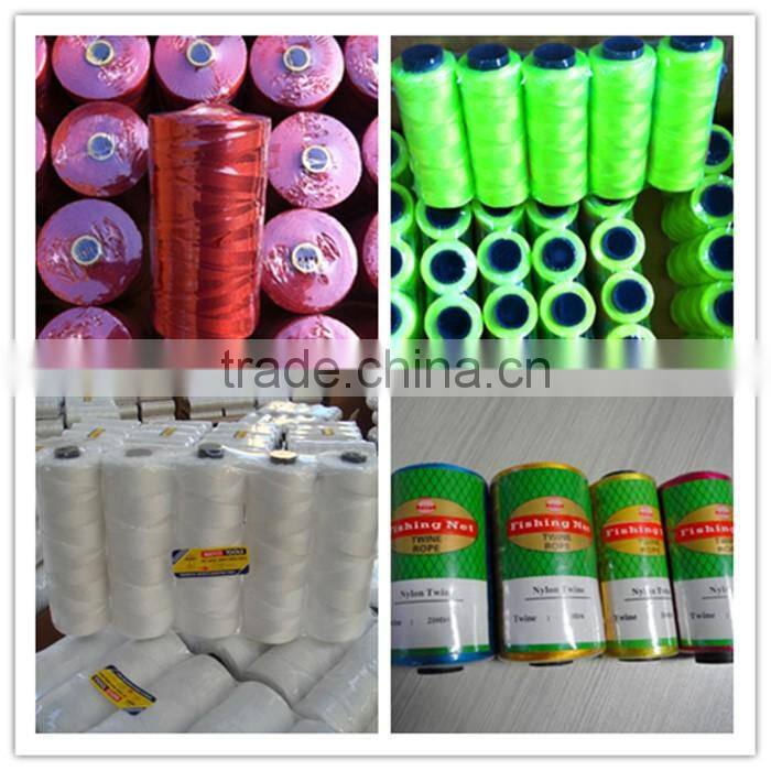 Dope dyed high tenacity polyester twist twine